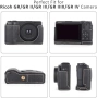 Нов Защитен калъф за Ricoh GR серия, отделящ капак, PU кожа, черен, снимка 2