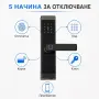 Смарт електронна брава за врата с код, отпечатък, карта и Bluetooth, снимка 4