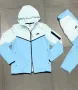 Мъжки екип Nike Tech Fleece White and Blue, снимка 2