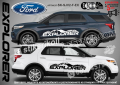 Ford Escape стикери надписи лепенки фолио SK-SJV2-F-ES, снимка 4