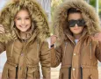Модерно зимно ДЕБЕЛО детско яке за момичета и момчета, снимка 1