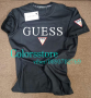 Мъжка Черна тениска Guess код VL260, снимка 1 - Тениски - 34764146