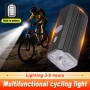 Предна LED светлина за велосипед, USB-TYPE-C, 800LM, 2600mAh, Алуминий, снимка 1