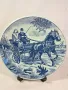 холандска декоративна порцеланова чиния    Delft  22/2, снимка 1