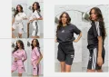 Adidas Дамски Летен Комплект Тениска И Къси Панталонки👚🩳Дамски Къс Екип Адидас - 3 Цвята Код A598, снимка 1