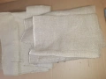 Стар ленен плат , платове - 3 броя . Неупотребявани, снимка 3