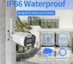 Външна 3MPX WiFi камера с метален корпус, нощно виждане до 40 метра и вградени микрофон и говорител, снимка 4