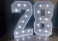 Светещи цифри, букви и надписи, снимка 6