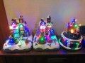 Коледни LED светещи сцени с 8 Коледни мелодии на MAGIC VILLAGЕ.