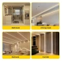Водоустойчива IP65 LED лента с кабел и ключ директно към 220V - 10 м., снимка 15
