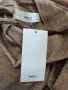 Фино памучно поло Mango (Camiseta Isabella), размер M – НОВО с етикет (80% Лиосел, 20% Вълна) , снимка 3
