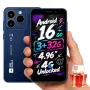 AGM NOTE N2 мини смартфон 4G, Android 16 Go, 3000 mAh, син, снимка 2