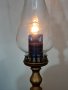 Ретро бронзова настолна лампа, снимка 7