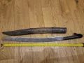 Автентичен възрожденски Габровски нож изработен от  Донко Анчев Нова махала  1876 година каракулак, снимка 7