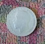 Англия 1/2 крона 1920 сребро , снимка 2