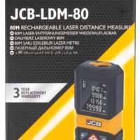 Акумулаторна лазерна ролетка JCB 80м , LDM-80, снимка 5 - Други инструменти - 42727501