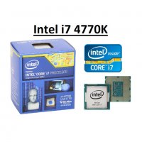 десктоп процесор cpu intel i7 4770K сокет socket 1150, снимка 2 - Процесори - 31543422