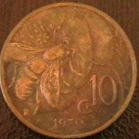 10 центисими 1930, Италия, снимка 1 - Нумизматика и бонистика - 34641924