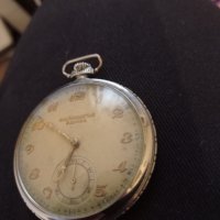 Оригинален джобен часовник - CHRONOMETRE  ROMEO SWISS със златни цифри ! ! !, снимка 4 - Джобни - 36013404