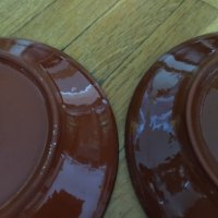Ръчно изработени керамични чинии (в КОМПЛЕКТ - 40 лв.), снимка 7 - Антикварни и старинни предмети - 41419104
