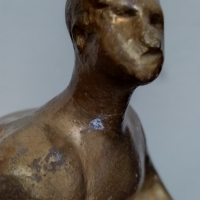 Масивна Статуя със златен варак , снимка 6 - Статуетки - 36322265