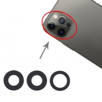 Стъкло за задна камера за iPhone 12 Pro Max, снимка 1 - Резервни части за телефони - 36072167