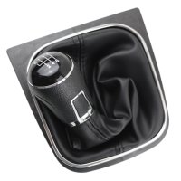 Топка за скоростен лост с Маншон  и рамка за VW Jetta Golf 5 V 6 VI Plus 5 и 6ск., снимка 3 - Аксесоари и консумативи - 40357172