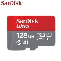 Карта памет SanDisk Ultra microSDXC 128GB + SD Adapter, снимка 1 - Карти памет - 41462010