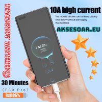 Супер Бърз заряден кабел 120 W 10 A USB Type C бързо зареждане за зарядно за Xiaomi Samsung Huawei H, снимка 10 - Резервни части за телефони - 42338784