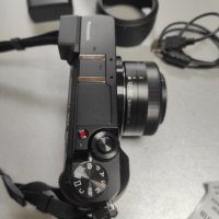 Фотоапарат Panasonic Lumix DMC-GX80 Black тяло + Обектив Panasonic Lumix G Vario 12-32mm f/3.5-5.6 A, снимка 4 - Фотоапарати - 39929368