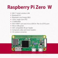Нов Комплект Raspberry Pi Zero W: Bluetooth, 4K HDMI, OTG Хъб, снимка 2 - Друга електроника - 44211193