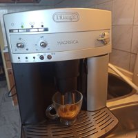 Кафеавтомат Делонги Магнефика, работи отлично и прави хубаво кафе с каймак и капучино , снимка 5 - Кафемашини - 41478269