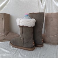 UGG аналог,КАТО НОВИ MARCO TOZZI® ORIGINAL,100% естествена кожа,естествен велур, 42-43, снимка 8 - Мъжки ботуши - 44216122