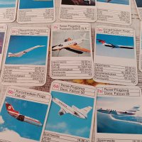 Стари Карти "Самолети', снимка 8 - Карти за игра - 42478076