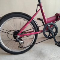 Сгъваем велосипед Hooh 20", снимка 6 - Велосипеди - 39979162