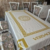 Луксозна покривка от сатен Versace, снимка 4 - Покривки за маси - 40518279