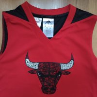 NBA / Chicago Bulls / Adidas - детски баскетболен потник за 152см., снимка 3 - Детски тениски и потници - 41936362