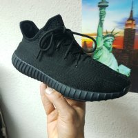 маратонки Adidas × Kanye West Yeezy Boost 350 V2 “Onyx” номер 43,5-44 , снимка 10 - Маратонки - 39204345