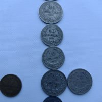 Стари Български монети период 1906 г  19037 г , снимка 2 - Нумизматика и бонистика - 41575492