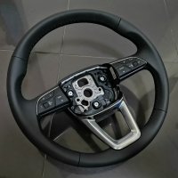 Нов Черен Кожен Волан Audi Q2 GA 81A 81A419091AE, снимка 1 - Части - 44507479