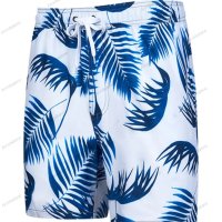 Мъжки летни ваканционни шорти Wonderland floral print, 5цвята - 023, снимка 4 - Къси панталони - 41026172