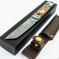 Класически танто нож GOLDEN JAP DRAGON L021, снимка 2 - Ножове - 34238790