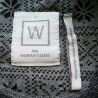 WE NORWEGIANS Zip-Up 100% Merino Wool размер L блуза 100% Мерино вълна - 410, снимка 12 - Блузи - 41388939
