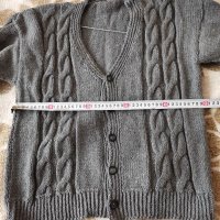 Ръчно плетена жилетка, нова, снимка 2 - Други - 39007244