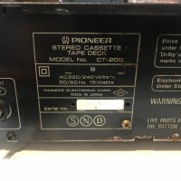 Pionner CT-200 Casette Deck, снимка 6 - Декове - 44375349