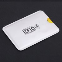 RFID протектор за безконтактна кредитна карта, дебитна карта, защитен калъф, 7 цвята, снимка 3 - Други - 35992230