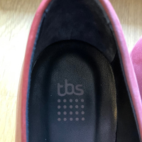 TBS обувки естествена кожа #40 номер; червени;, снимка 3 - Дамски обувки на ток - 44828615