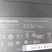 Докинг станция Lenovo 4337 ThinkPad Dock Series 3, снимка 7 - Други - 42318396