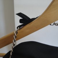 Нова вечерна / официална черна дамска чантичка Dior / Диор, чанта, клъч, бална, абитуриентска, бал, снимка 15 - Чанти - 41373682