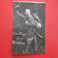 Стара снимка картичка  ловец 3 Райх Оригинал , снимка 3 - Колекции - 36068996